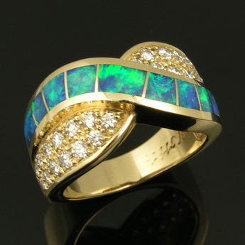 Women's Australian Opal Rings
