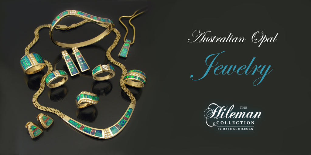 Australian opal jewelry and rings by The Hileman Collection